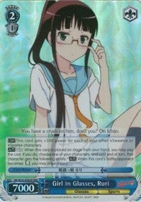 Girl in Glasses, Ruri (NK/W30-E082R RRR) [NISEKOI -False Love-]