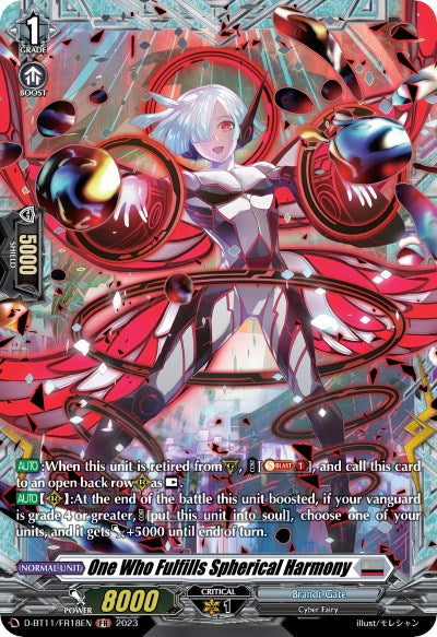One Who Fulfills Spherical Harmony (D-BT11/FR18EN) [Clash of Heroes]