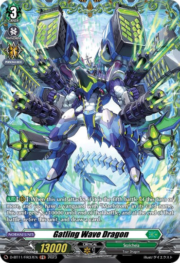 Gatling Wave Dragon (D-BT11/FR37EN) [Clash of Heroes]