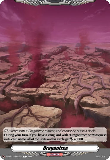 Dragontree Token (D-BT11/T01EN) [Clash of Heroes]