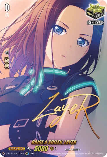 RAISE A SUILEN, LAYER (Signature) (D-BT11/EX31EN-S) [Clash of Heroes]