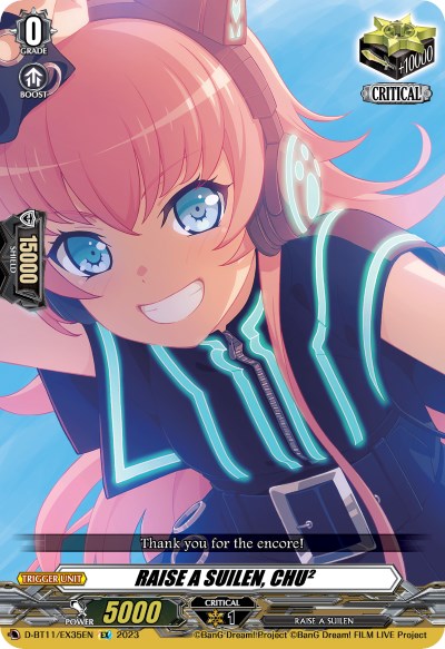 RAISE A SUILEN, CHU2 (D-BT11/EX35EN) [Clash of Heroes]