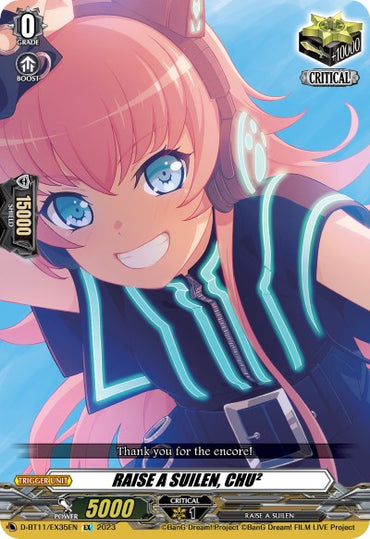 RAISE A SUILEN, CHU2 (D-BT11/EX35EN) [Clash of Heroes]