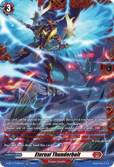 Eternal Thunderbolt (D-BT11/FR07EN) [Clash of Heroes]