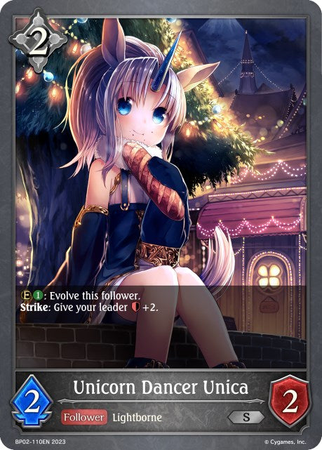 Unicorn Dancer Unica (BP02-110EN) [Reign of Bahamut]