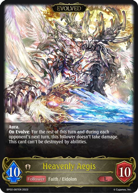 Heavenly Aegis (BP02-087EN) [Reign of Bahamut]