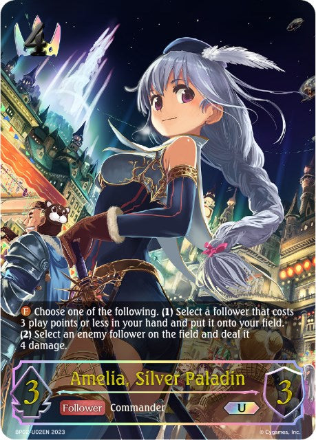 Amelia, Silver Paladin (BP02-U02EN) [Reign of Bahamut]