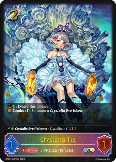 Crystalia Tia (BP02-SL01EN) [Reign of Bahamut]