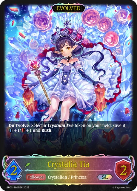 Crystalia Tia (BP02-SL02EN) [Reign of Bahamut]