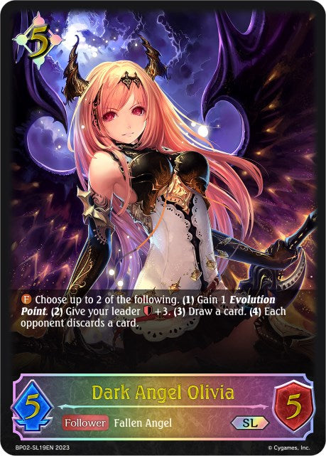 Dark Angel Olivia (BP02-SL19EN) [Reign of Bahamut]