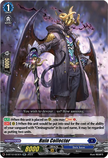 Ruin Collector (D-BT12/023EN) [Evenfall Onslaught]