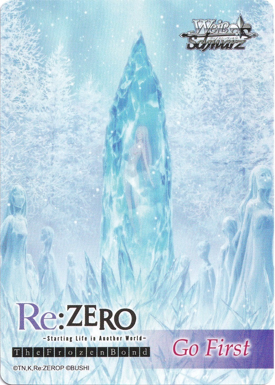 Go First Card - Girl Imprisoned in Ice, Emilia [Re:ZERO: The Frozen Bond]