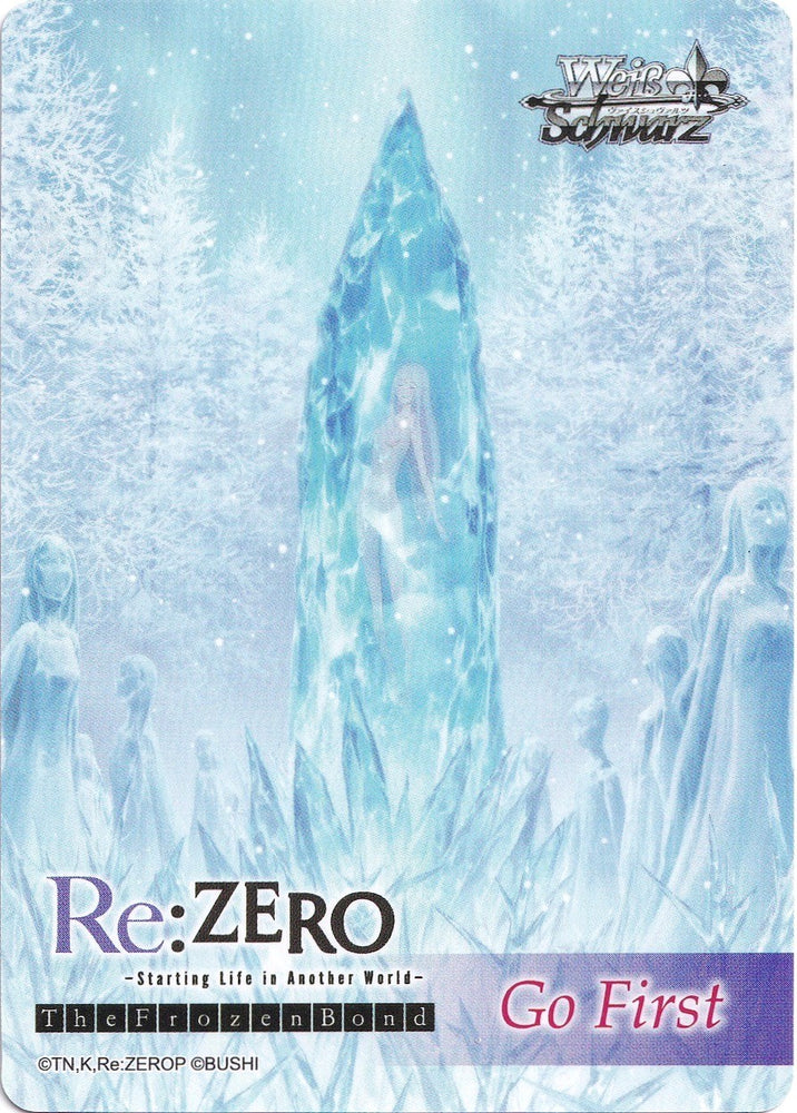 Go First Card - Girl Imprisoned in Ice, Emilia [Re:ZERO: The Frozen Bond]