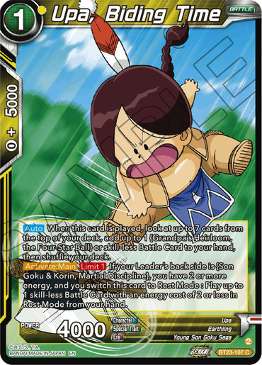 Upa, Biding Time (BT23-107) [Perfect Combination]