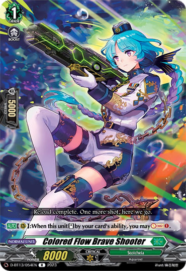 Colored Flow Brave Shooter (D-BT13/054EN) [Flight of Chakrabarthi]