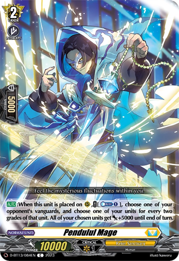 Pendulul Mage (D-BT13/084EN) [Flight of Chakrabarthi]