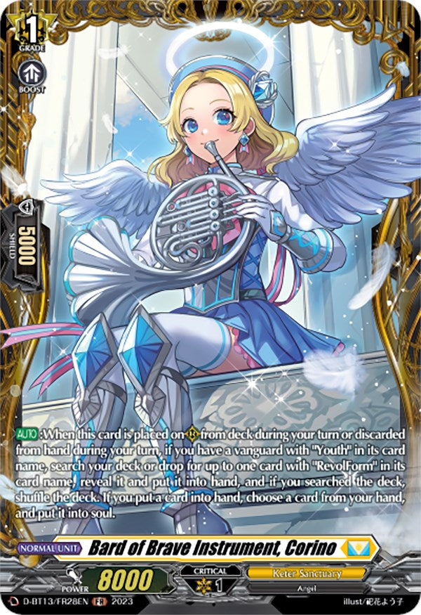 Bard of Brave Instrument, Corino (FR) (D-BT13/FR28EN) [Flight of Chakrabarthi]