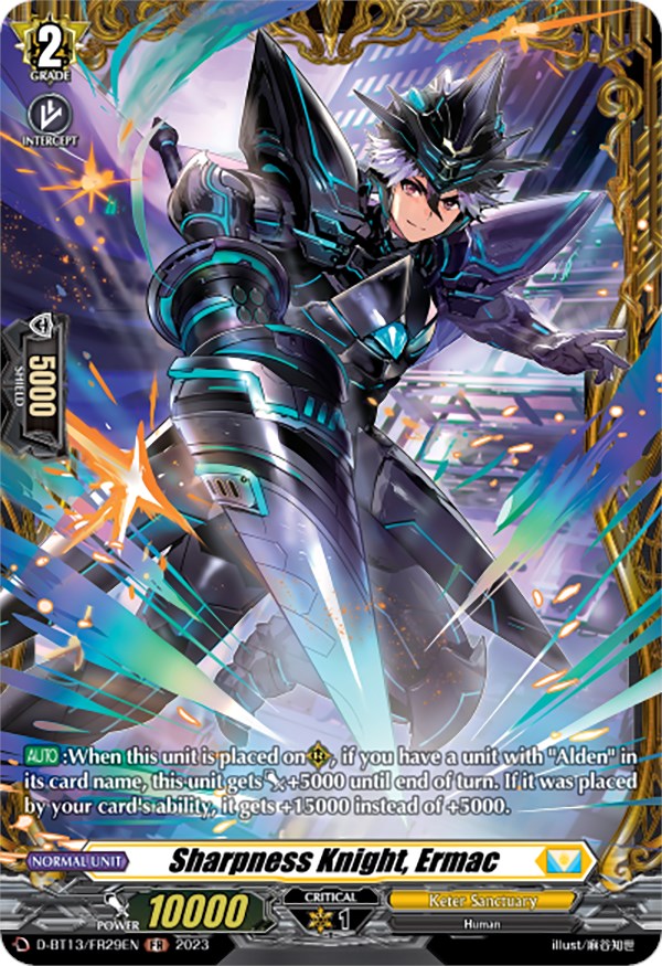 Sharpness Knight, Ermac (FR) (D-BT13/FR29EN) [Flight of Chakrabarthi]