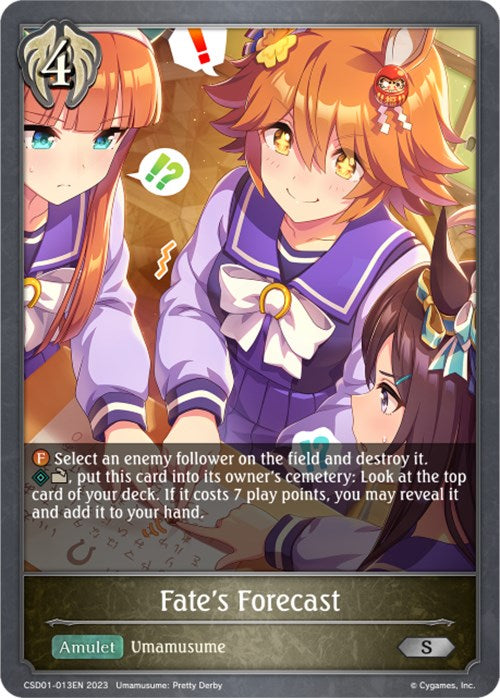 Fate's Forecast (CSD01-013EN) [Ready, Set, Umamusume!]