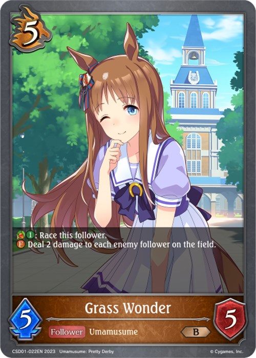 Grass Wonder (CSD01-022EN) [Ready, Set, Umamusume!]