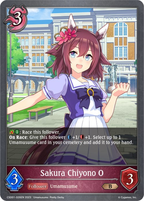 Sakura Chiyono O (CSD01-026EN) [Ready, Set, Umamusume!]