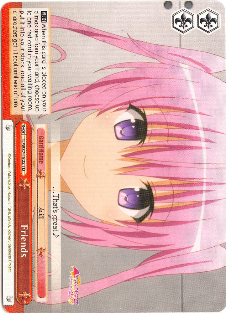 Friends (TL/W37-TE22 TD) [To Loveru Darkness 2nd]