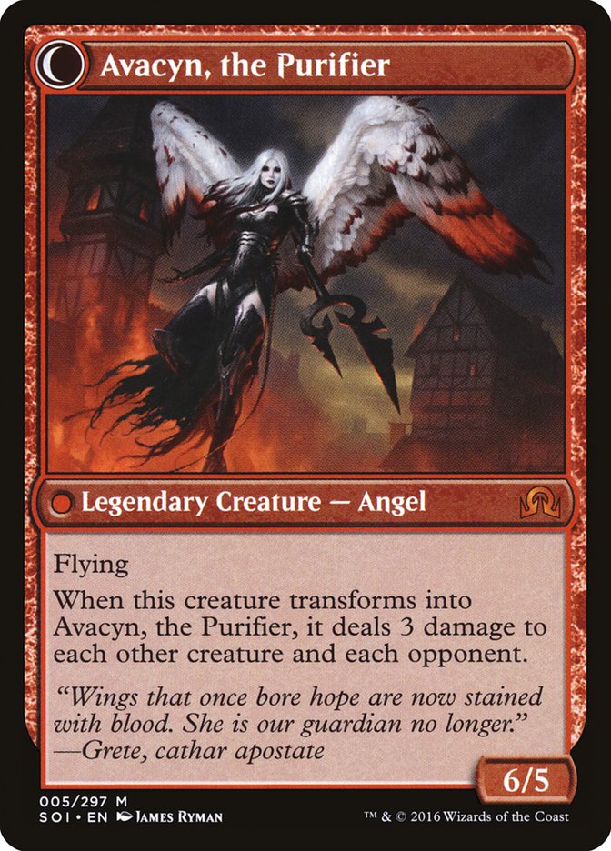 Archangel Avacyn // Avacyn, the Purifier [Shadows over Innistrad]