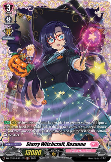 Starry Witchcraft, Rosanne (D-LBT04/FR01EN) [Lyrical Monasterio: Trick or Trick!]