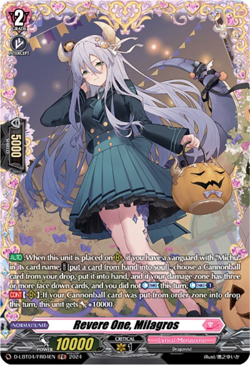 Revere One, Milagros (D-LBT04/FR04EN) [Lyrical Monasterio: Trick or Trick!]