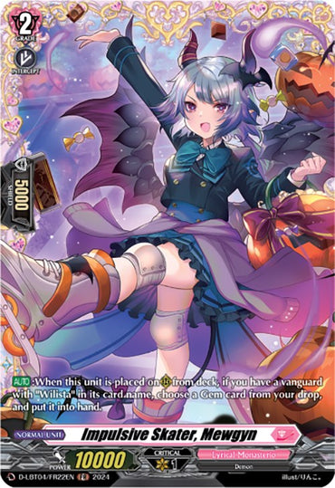 Impulsive Skater, Mewgyn (D-LBT04/FR22EN) [Lyrical Monasterio: Trick or Trick!]