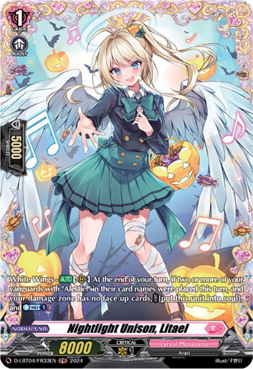 Nightlight Unison, Litael (D-LBT04/FR33EN) [Lyrical Monasterio: Trick or Trick!]