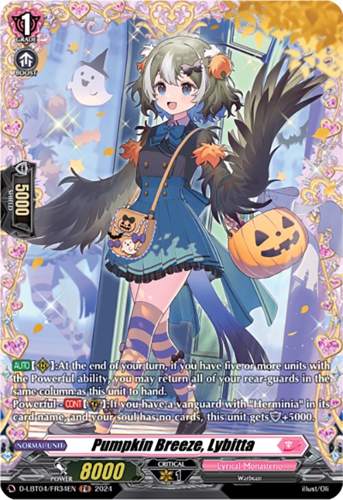 Pumpkin Breeze, Lybitta (D-LBT04/FR34EN) [Lyrical Monasterio: Trick or Trick!]