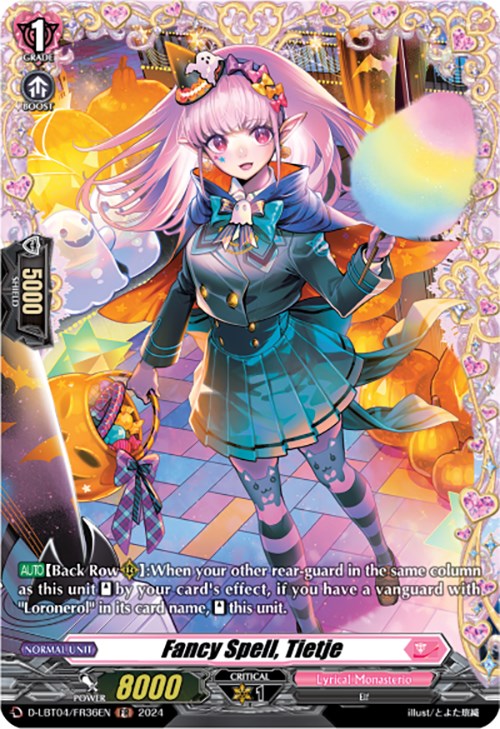 Fancy Spell, Tietje (D-LBT04/FR36EN) [Lyrical Monasterio: Trick or Trick!]