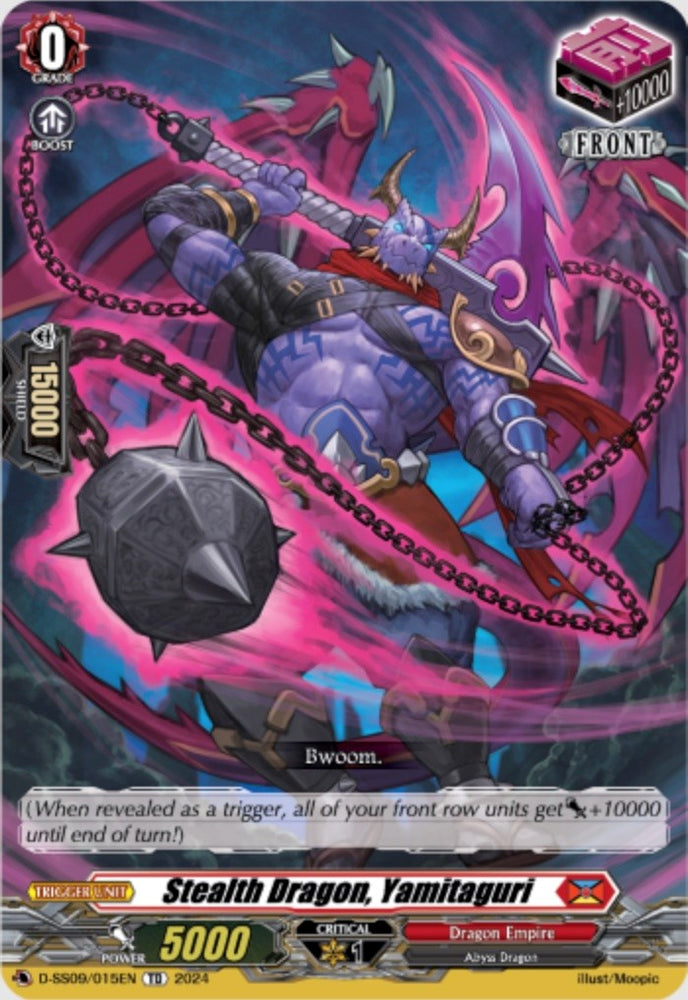 Stealth Dragon, Yamitaguri (D-SS09/015EN) [Stride Deckset -Shiranui-]