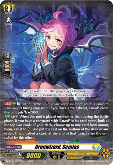 Dragwizard, Semias (D-SS10/009EN) [Stride Deckset -Luard-]