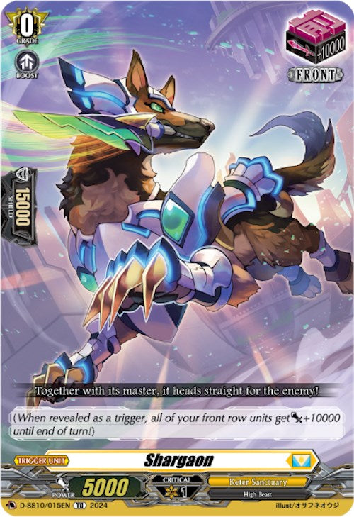 Shargaon (D-SS10/015EN) [Stride Deckset -Luard-]