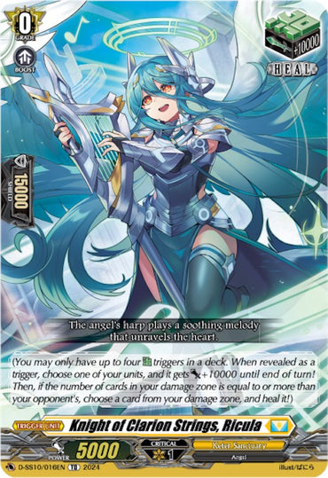 Knight of Clarion Strings, Ricula (D-SS10/016EN) [Stride Deckset -Luard-]