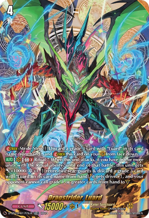 Dragstrider, Luard (TDR) (D-SS10/017EN-R) [Stride Deckset -Luard-]