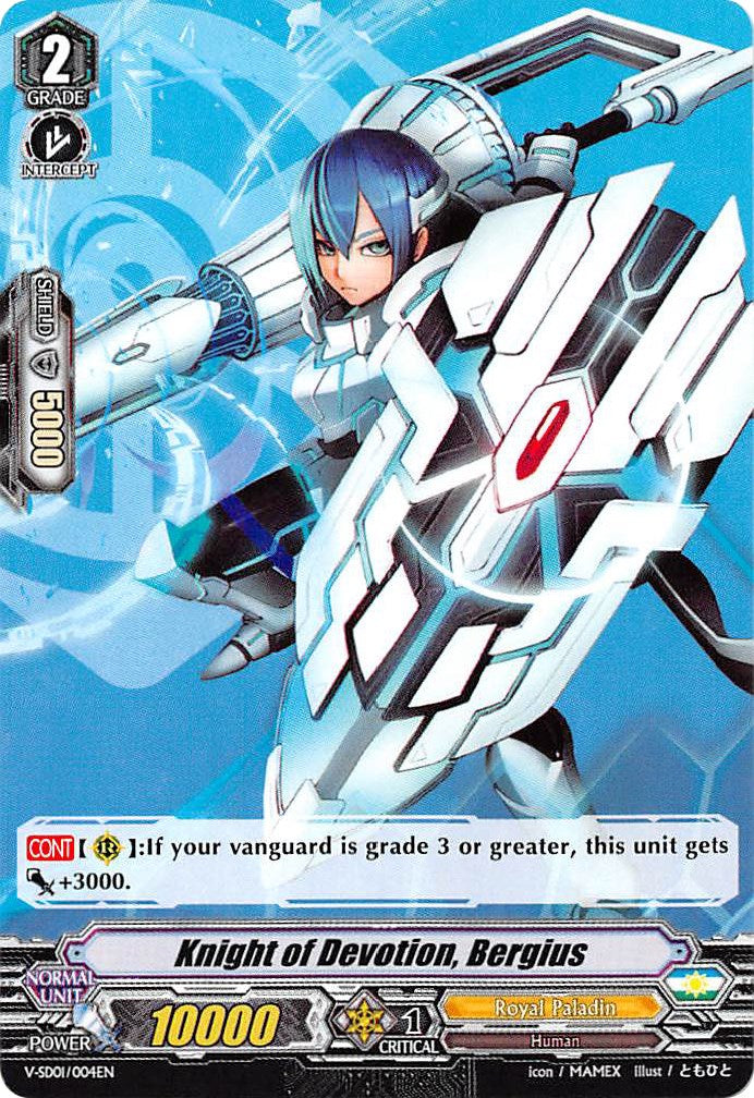 Knight of Devotion, Bergius (V-SD01/004EN) [2018 Free Experience Deck 