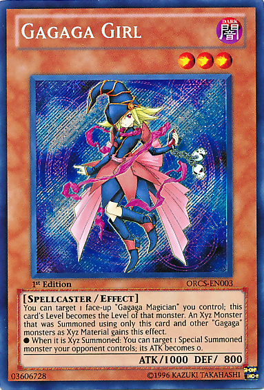 Gagaga Girl [ORCS-EN003] Secret Rare