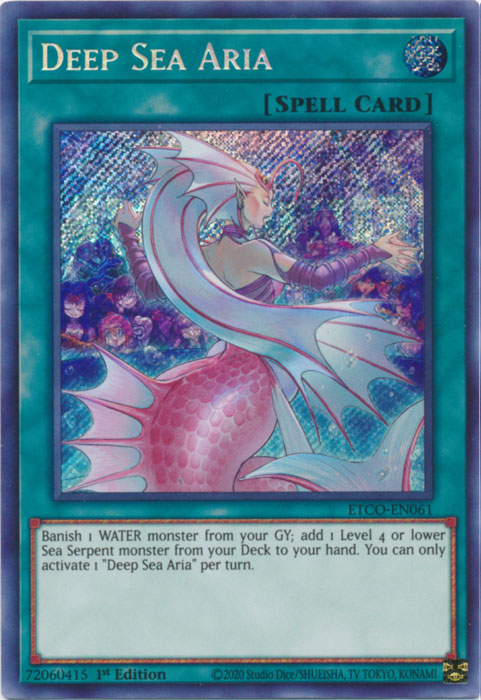 Deep Sea Aria [ETCO-EN061] Secret Rare