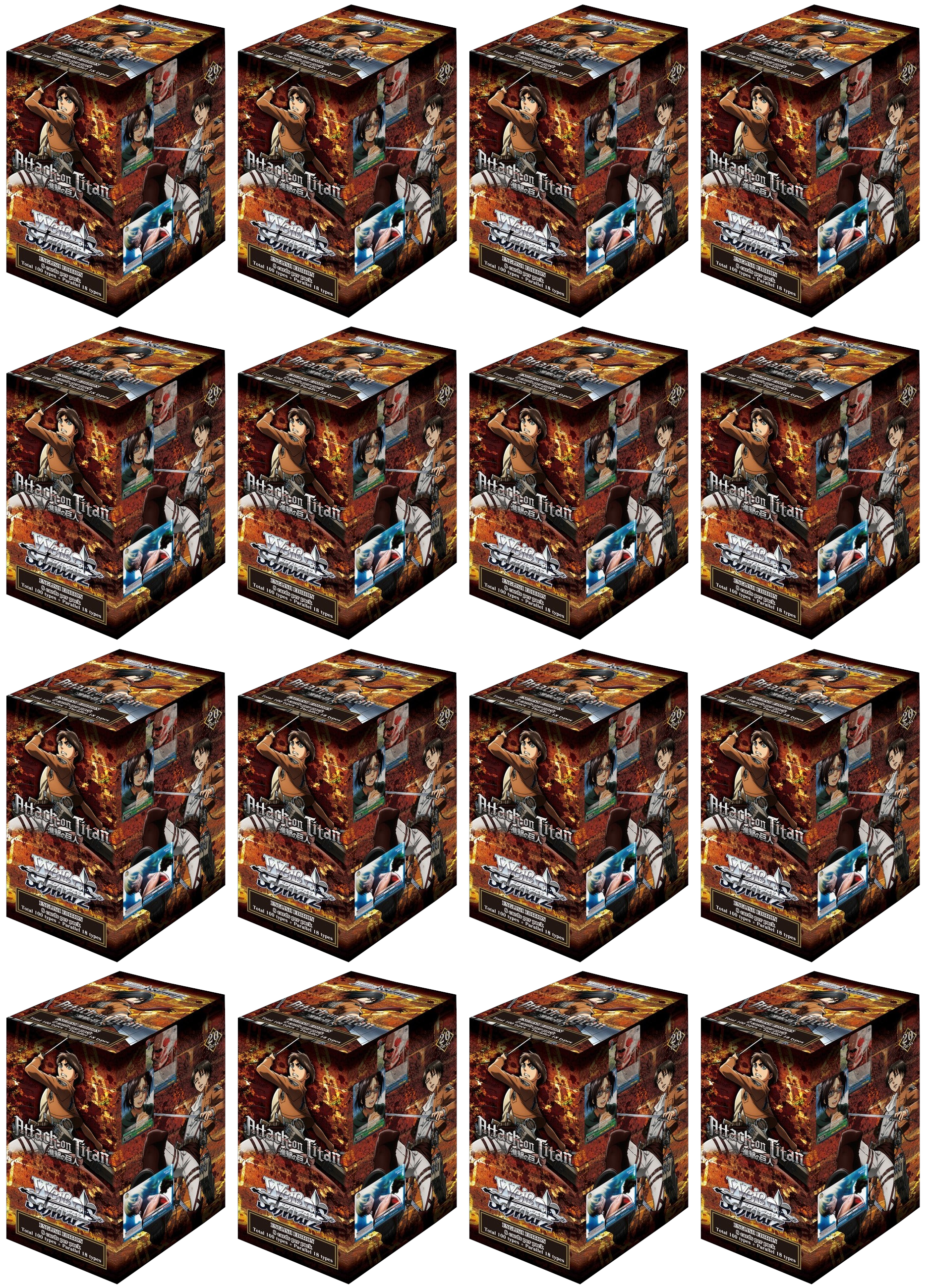 Attack on Titan - Booster Box Case