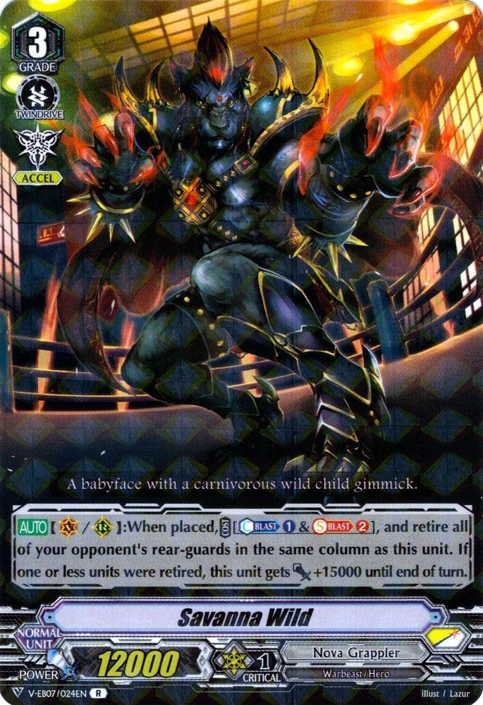 Savanna Wild (V-EB07/024EN) [The Heroic Evolution]