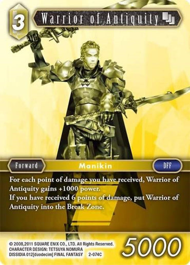 Warrior of Antiquity [Opus II]