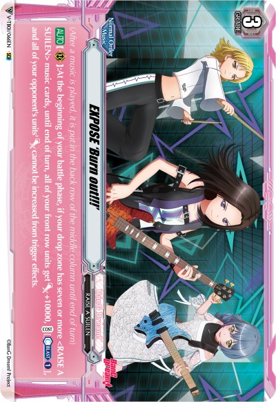 EXPOSE 'Burn out!!!' (V-TB01/066EN) [BanG Dream! FILM LIVE]