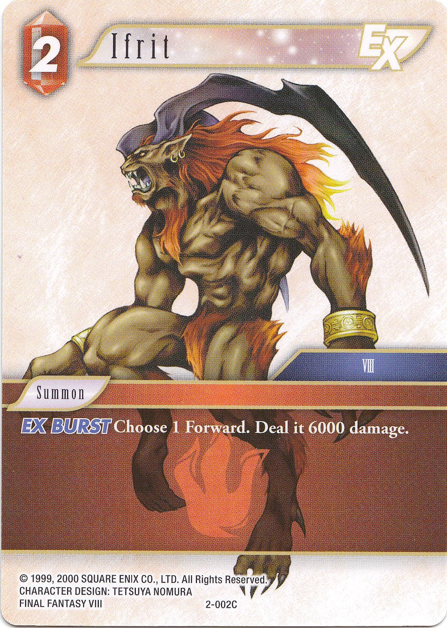 Ifrit EX (Deck Exclusive) [Opus II]