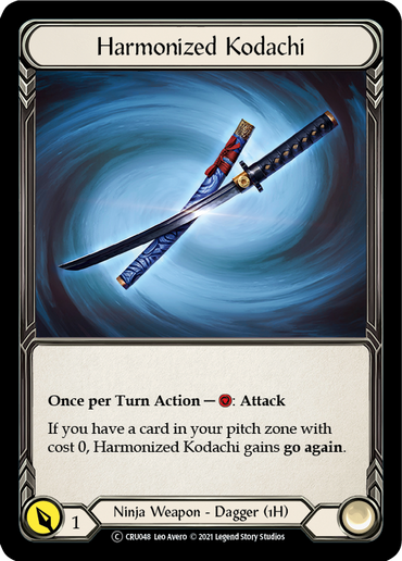 Harmonized Kodachi [U-CRU048] (Crucible of War Unlimited)  Unlimited Normal