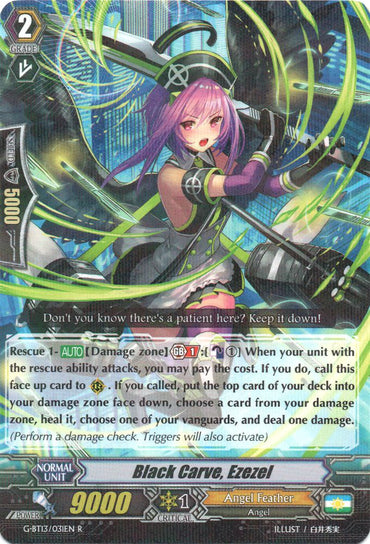 Black Carve, Ezezel (G-BT13/031EN) [Ultimate Stride]
