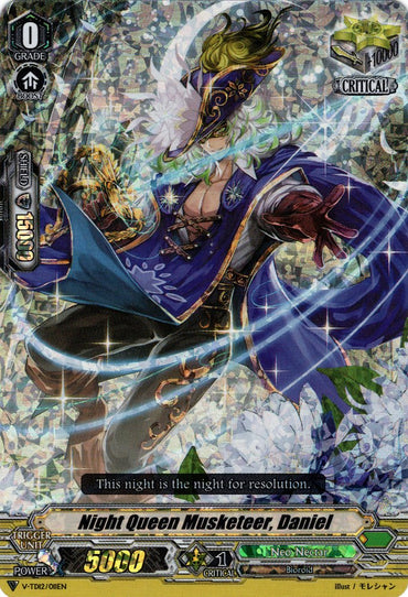 Night Queen Musketeer, Daniel (Parallel Foil) (V-TD12/011EN) [Ahsha]