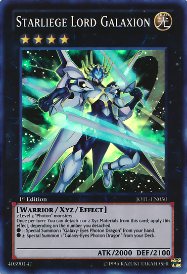 Starliege Lord Galaxion [JOTL-EN050] Super Rare